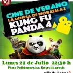Lunes 21 en la Dehesa de Moratalaz Cine de Verano