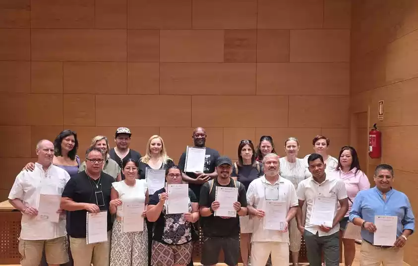 Entrega diplomas cursos formación Ayuntamiento de Illescas