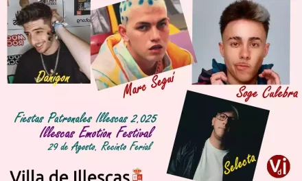 Fiestas Patronales 2025 Illescas. Día 29 de Agosto: actuaciones musicales