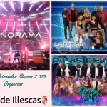 Este año en las Fiestas de Illescas, las actuaciones principales son orquestas