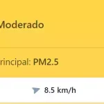 Avisos por altos niveles de material particulado en el aire