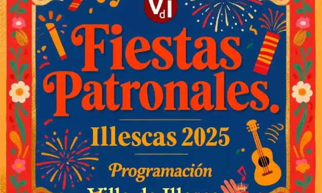 Fiestas en Illescas 2.025. Actos para el Viernes 29 de Agosto