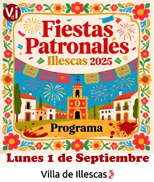 Programa de Festejos Fiestas Patronales Illescas 2025