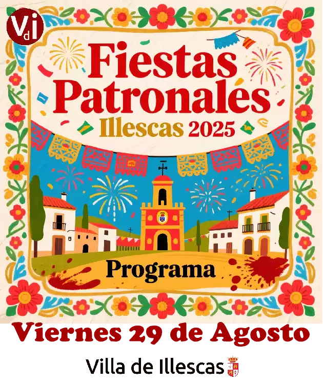 Programa de Festejos Fiestas Patronales Illescas 2025