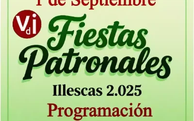 Actos Lunes 1 de Septiembre Fiestas Patronales Illescas 2.025.