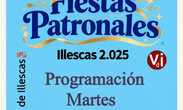 Actos Martes 2 de Septiembre Fiestas Patronales Illescas 2.025