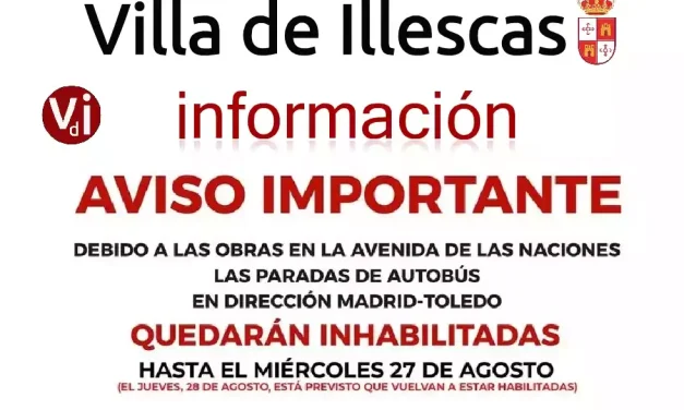 Se retrasan las obras en Avd. de las Naciones y seguirá sin parar el Bus Toledo-Madrid