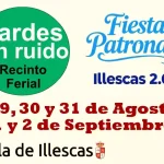 Fiestas de Illescas 2025. Tardes sin ruido en el Recinto de la Feria
