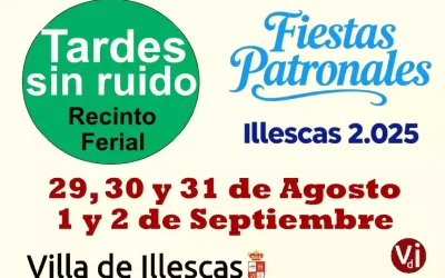 Fiestas de Illescas 2025. Tardes sin ruido en el Recinto de la Feria