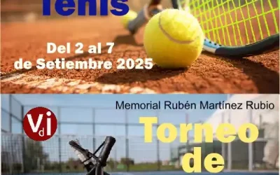 Torneos de Pádel y Tenis, Fiestas Patronales Illescas 2.025
