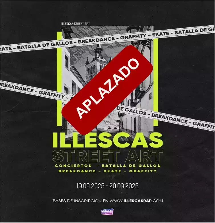 Illescas Streeet art aplazado