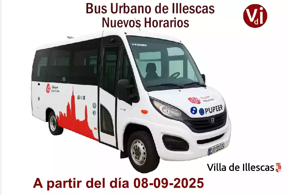 Nuevos horarios Bus Urbano Illescas