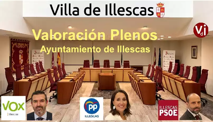 Valoración plenos portavoces partidos Illescas
