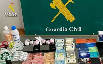 Venta de droga las 24 h. del día en Bargas. La Guardia Civil interviene