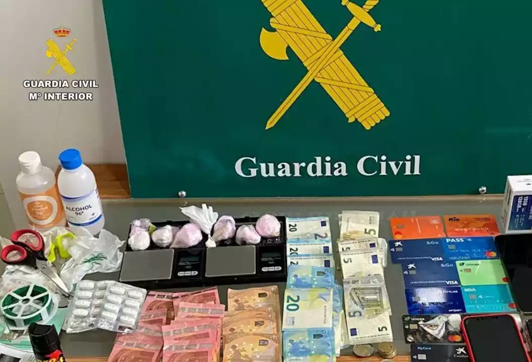 Desarticulada banda de venta de droga