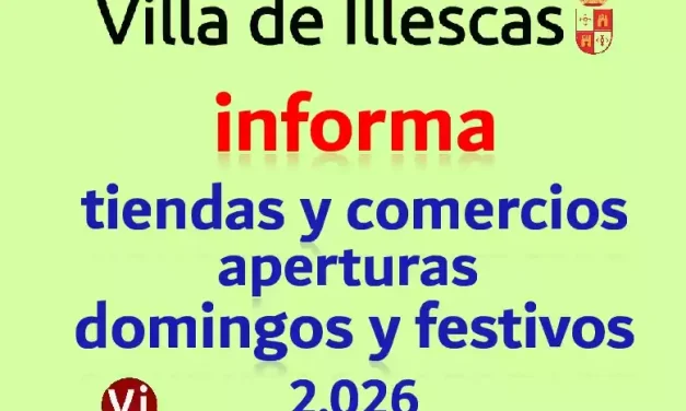Festivos y Domingos que podrán abrir las tiendas en Castilla-La Mancha durante 2.026