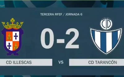 Partido Illescas-Tarancón. Video resumen. Resultados y clasificación jornada 6 en 3ª División G XVIII