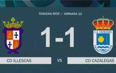 Empate entre el Illescas y el Cazalegas. Crónica y video resumen del partido