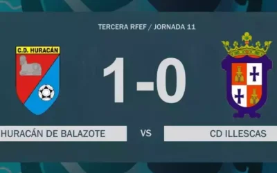 Derrota del CD Illescas en Balazote. Crónica y video resumen