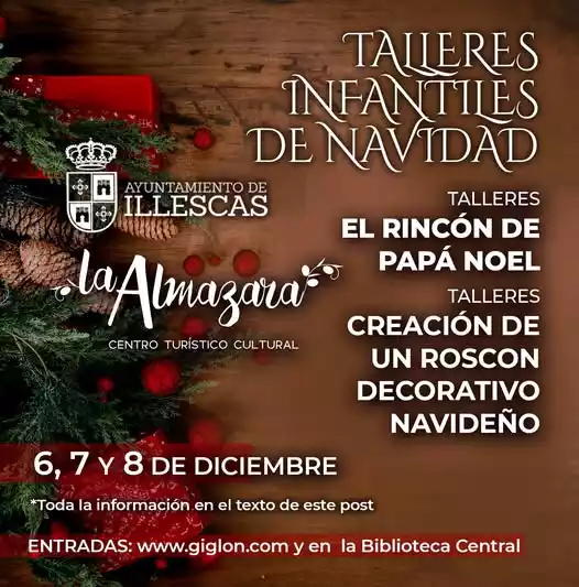 talleres-navidad-25 Talleres Navidad Illescas 2025