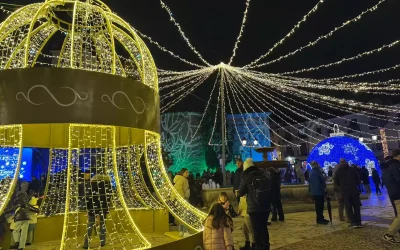 La iluminación Navideña de Illescas 2025 ya esta en marcha