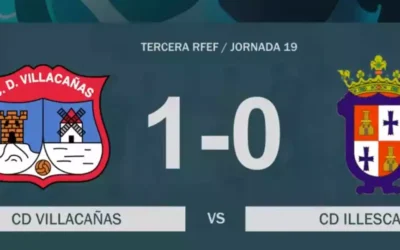 El CD Illescas pierde en Villacañas (1-0)