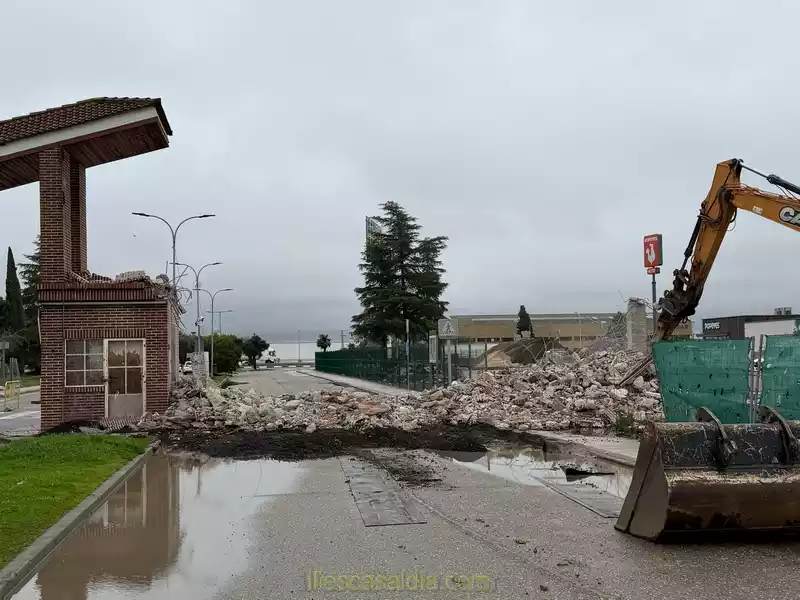 Pórtico Señorío Illescas demolido