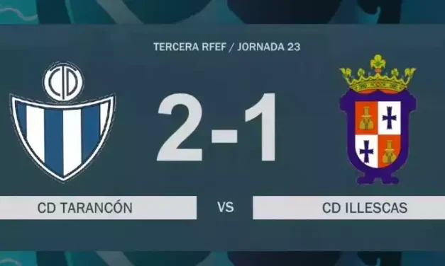 El CD Tarancón vence al CD Illescas. 3ª División Grupo XVIII