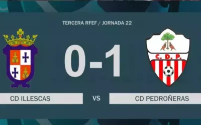 Derrota del CD Illescas en casa ante el Pedroñeras. Crónica y video resumen