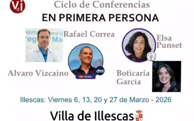 Illescas presenta a cuatro conferenciantes en el espacio «En primera persona»