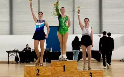 Éxito de las componentes del Club Patinaje Illescas en Villaseca de la Sagra (fotos)