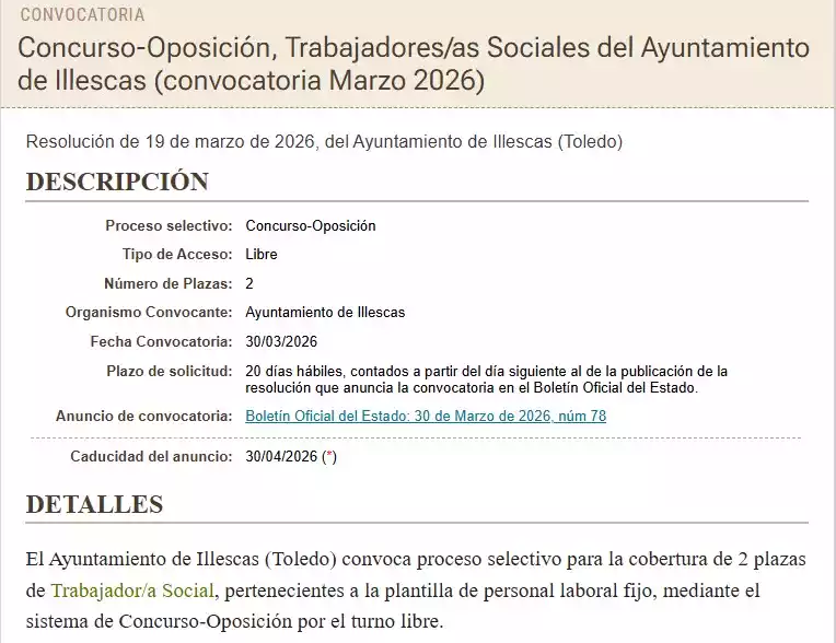 convocatoria-trabajadores-sociales-illescas Convocatoria trabajadores sociales Illescas
