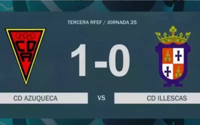El CD Illescas pierde en Azuqueca tras otro mal partido. Crónica y video resumen