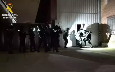 Varios detenidos droga y material incautado en Illescas. La Guardia Civil contra el narco (hay video)