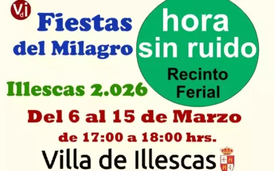 En las fiestas del Milagro Illescas 2026 habrá una hora sin ruido en el recinto ferial