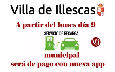 Los cargadores eléctricos municipales serán de pago a partir del día 9