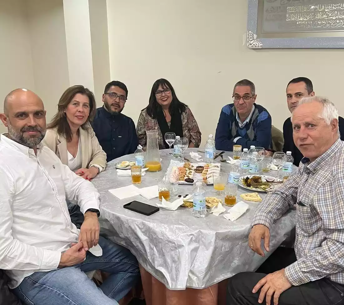 El equipo socialista de illescas en el Ramadan