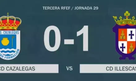 CD Illescas vence al Cazalegas. Video resumen Clasificación y resultados del grupo XVIII