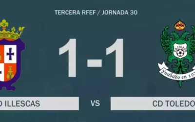 Empate entre Illescas y Toledo. Crónica y video resumen