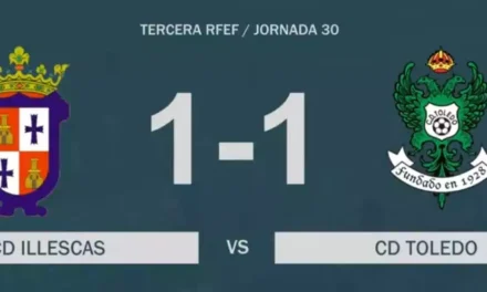 Empate entre Illescas y Toledo. Crónica y video resumen