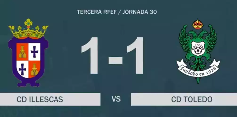 Empate entre Illescas y Toledo. Crónica y video resumen