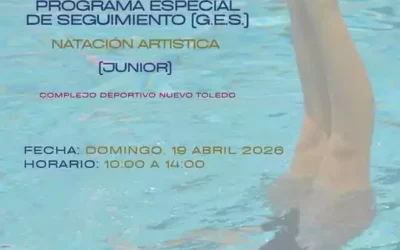 El domingo 19 en Illescas la 1ª convocatoria del GES Junior de Natación Artística