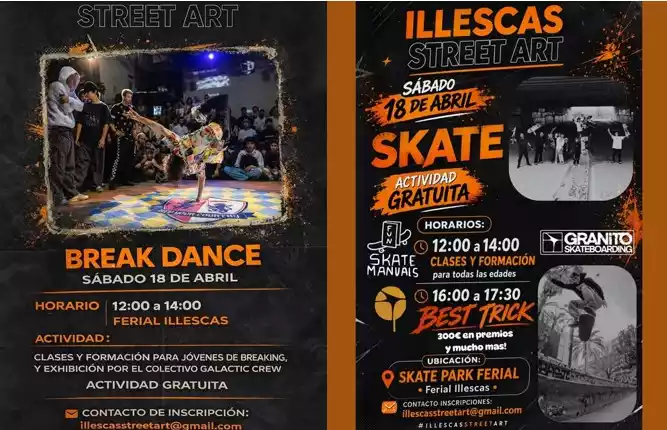 skate-break-dance-illescas-street-art Break Dance y Skate en Illescas