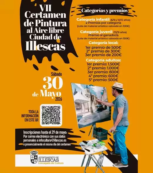 certamen-pintura-ciudad-de-illescas Septimo9 certamen de pintura al aire libre, Ciudad de Illescas